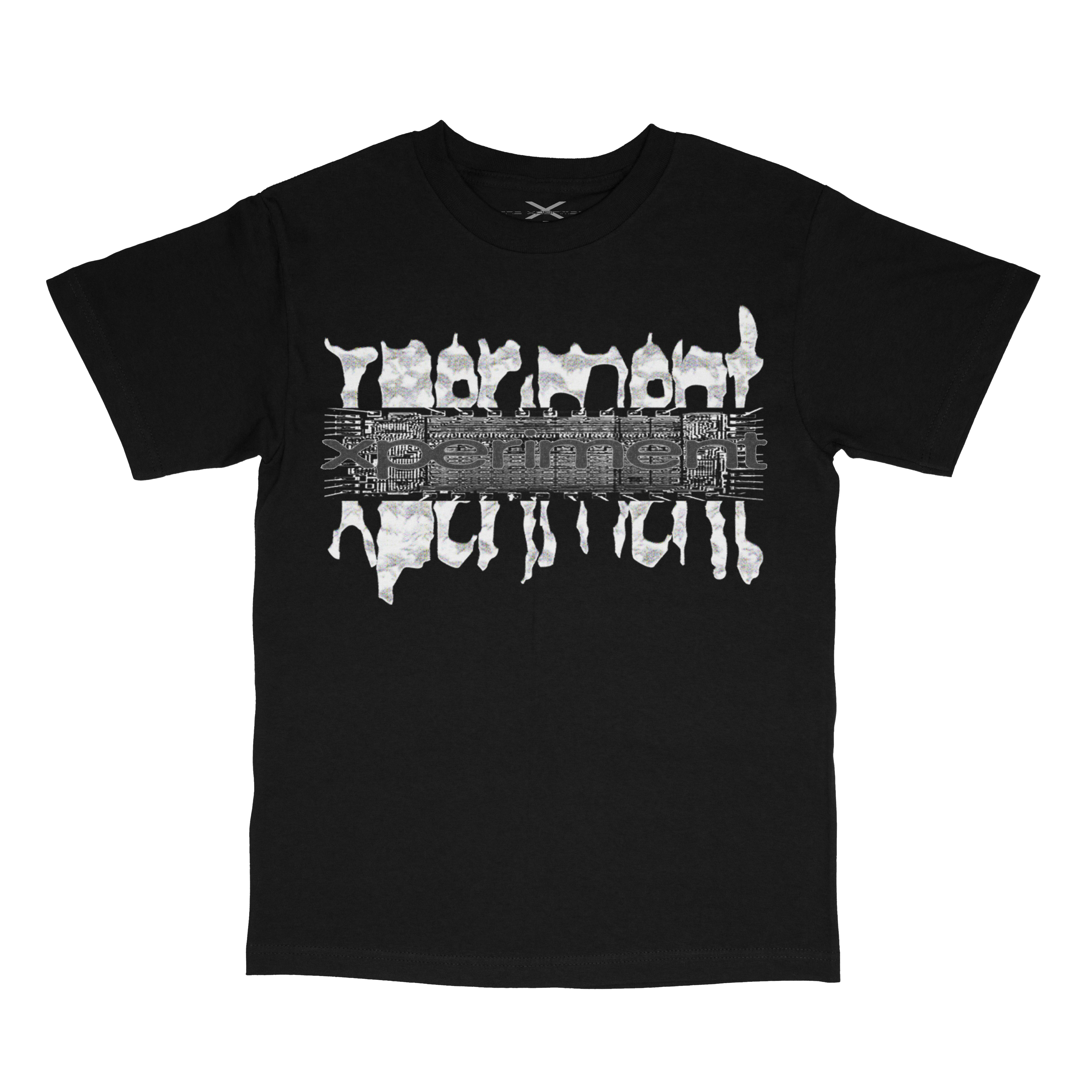 xperiment processor t shirt - front 
