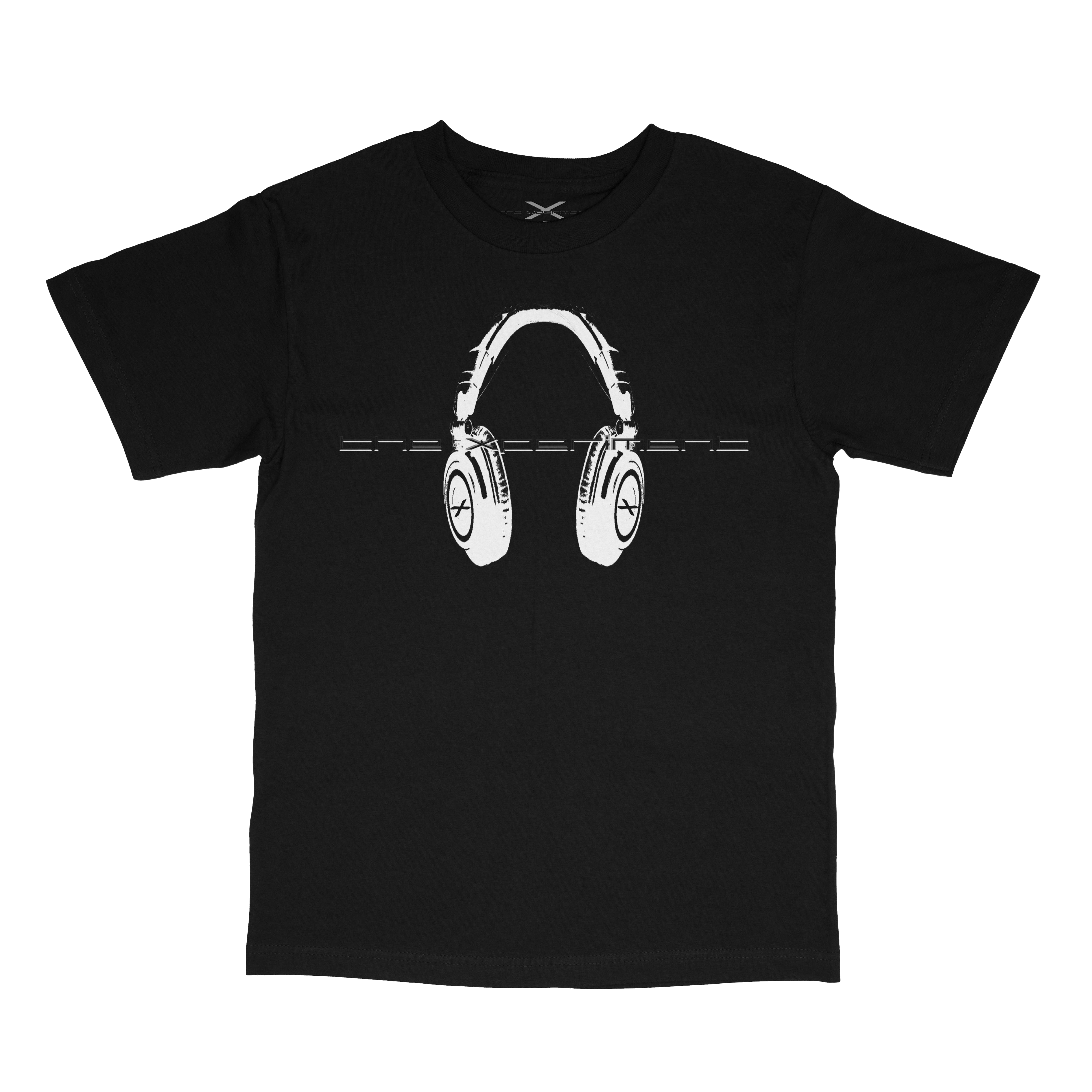 xpmt headphone t shirt - black