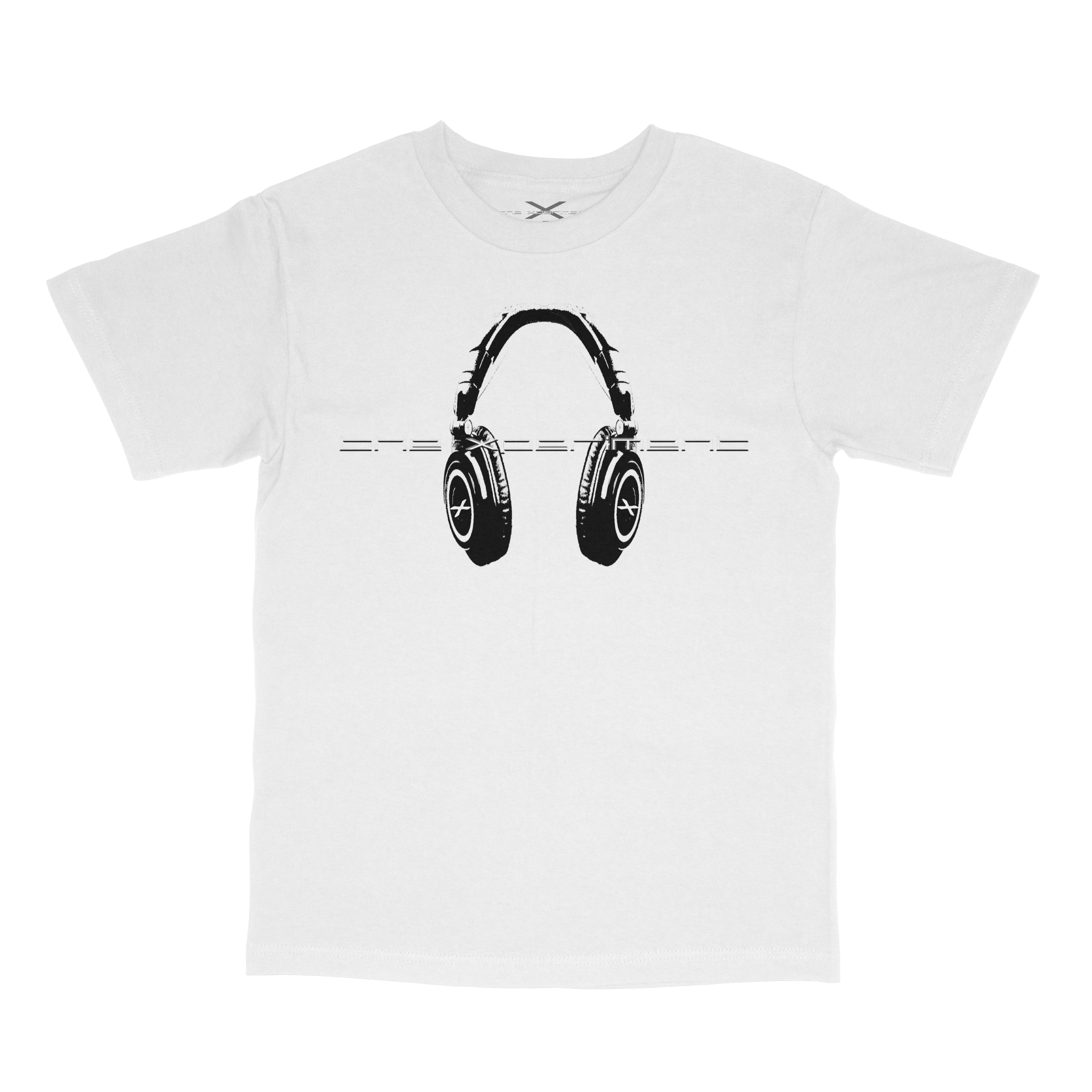 xpmt headphone t shirt - white
