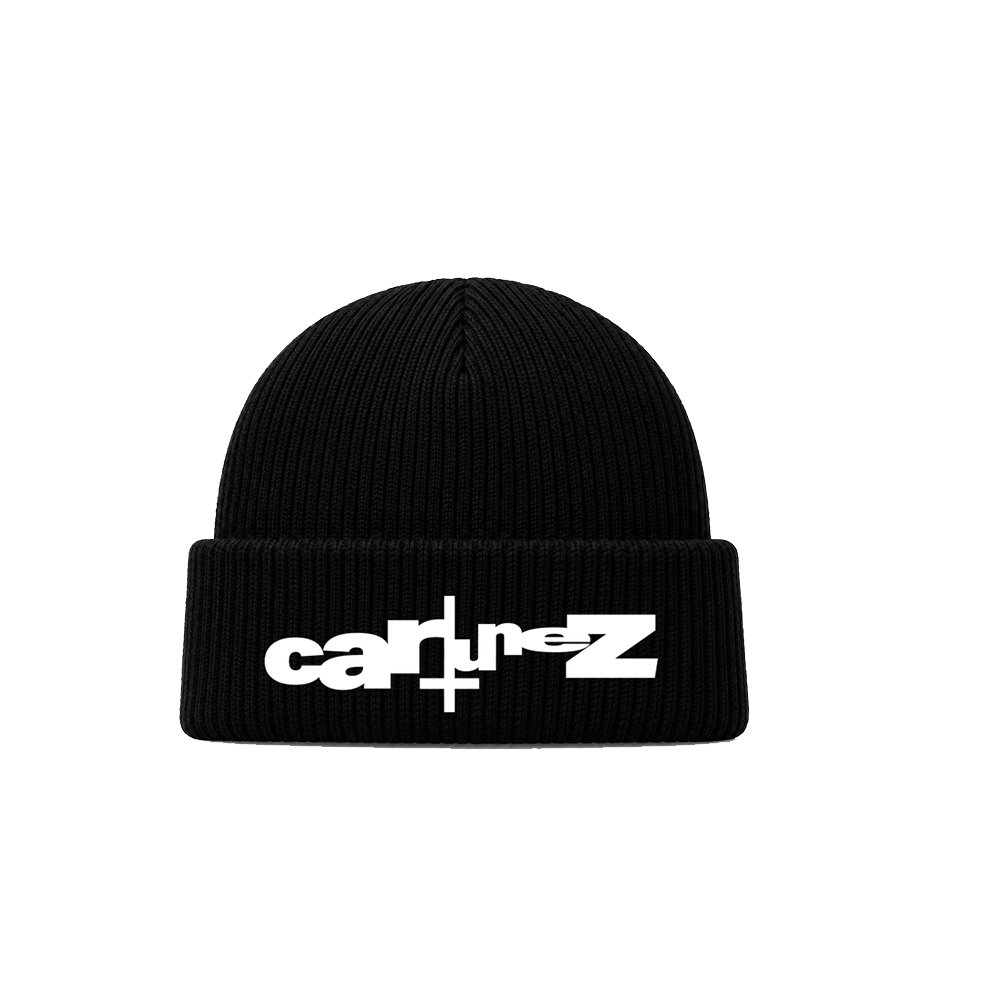 Cartunez White Logo Beanie