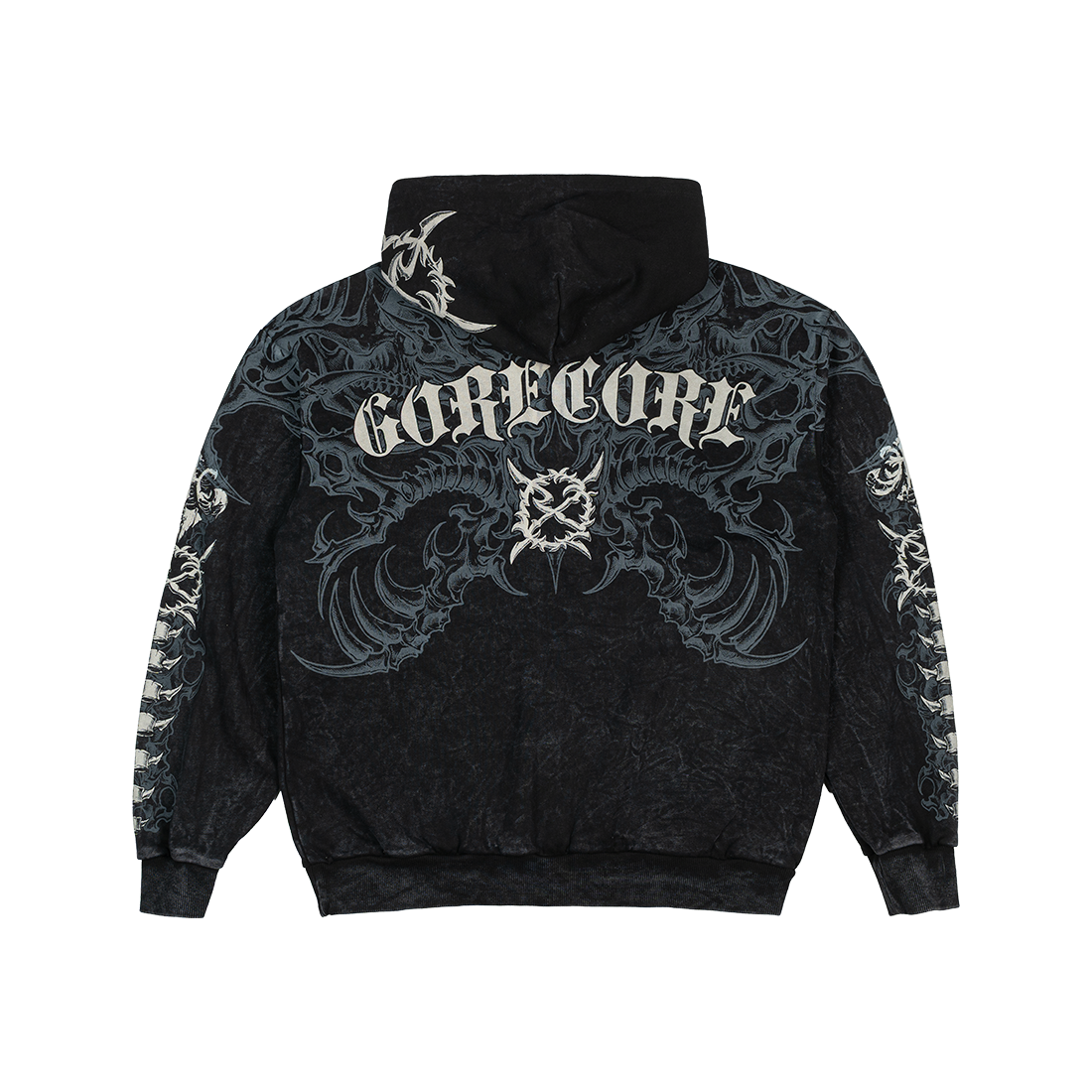 Gorecore Lament Zip-Up back