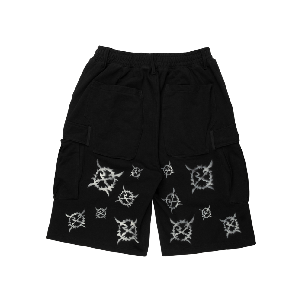 KC x AH X Shorts Back