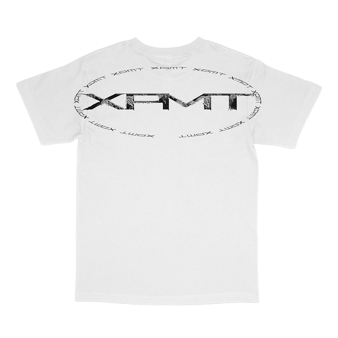 xperiment global t shirt back - white