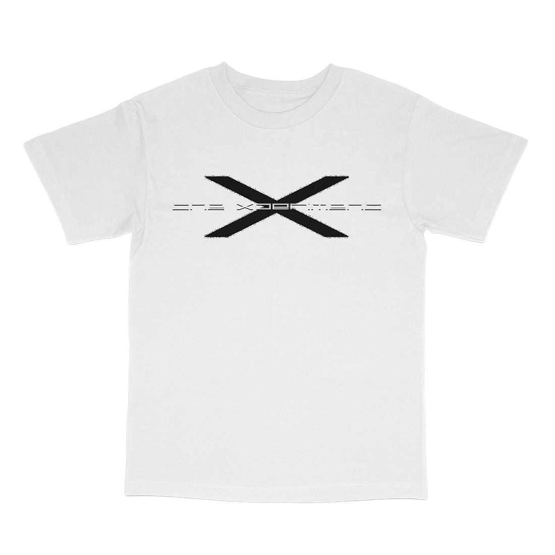 xperiment global t shirt front - white