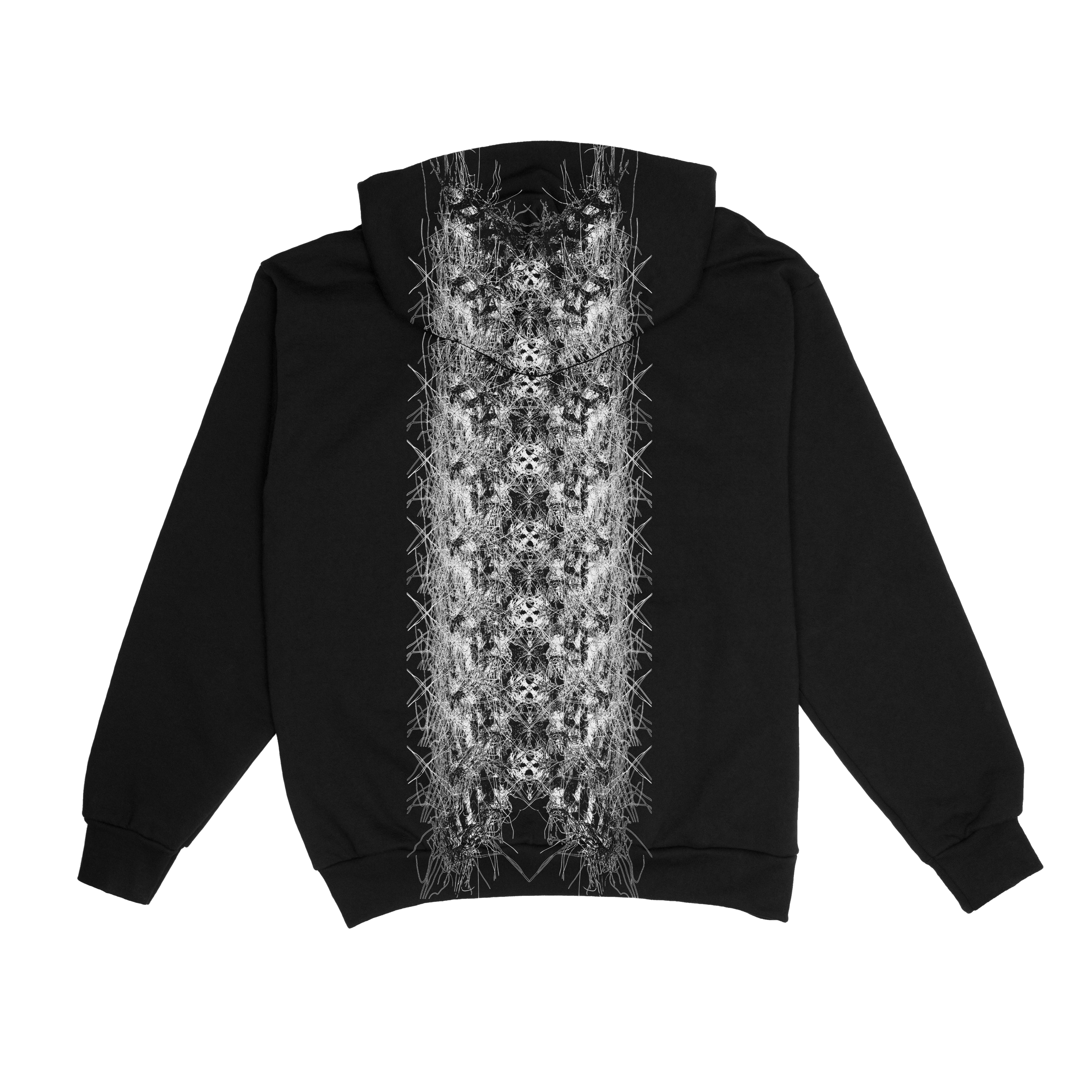 wired x hoodie back