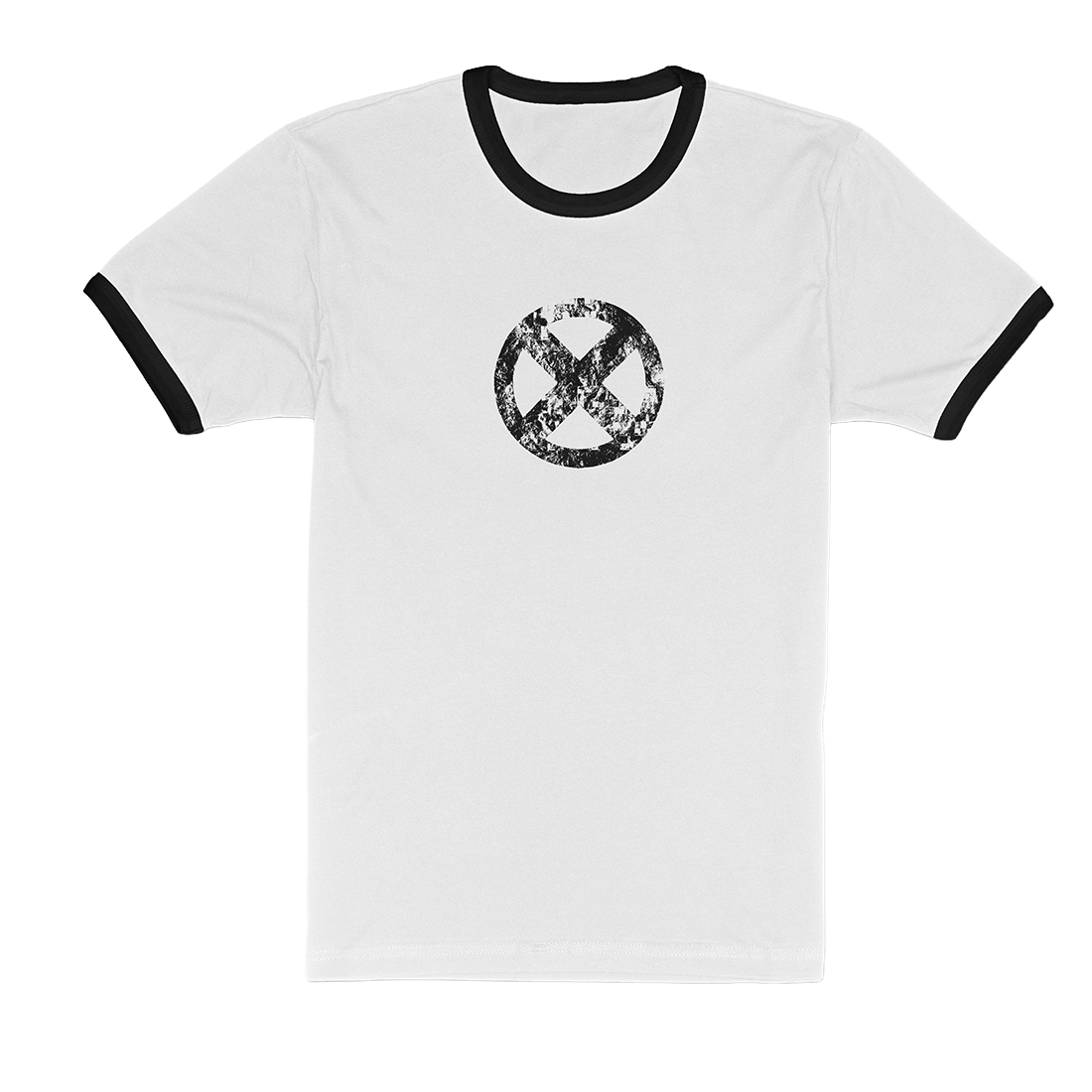 xman ringer t-shirt white