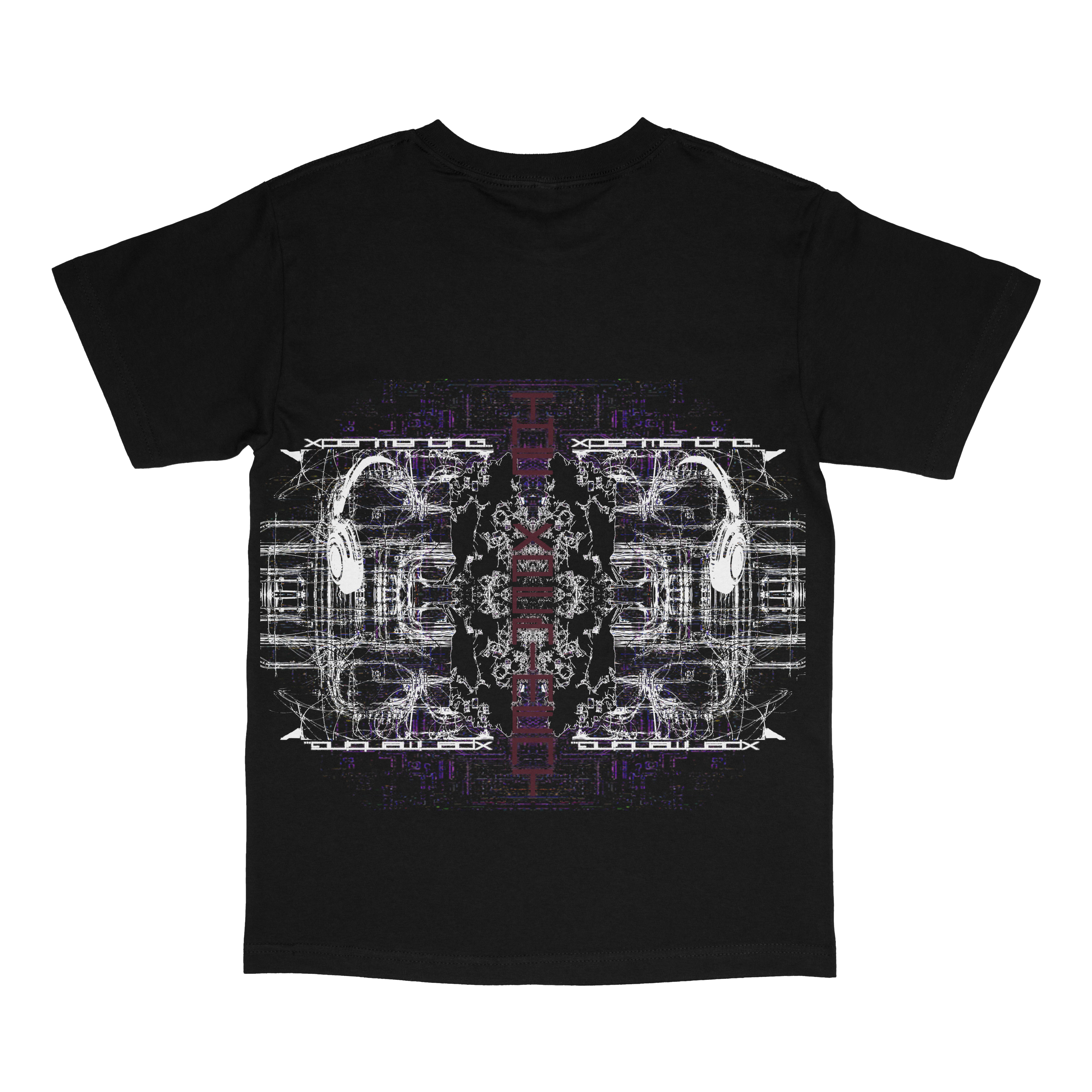 xperiment wiring t shirt - back