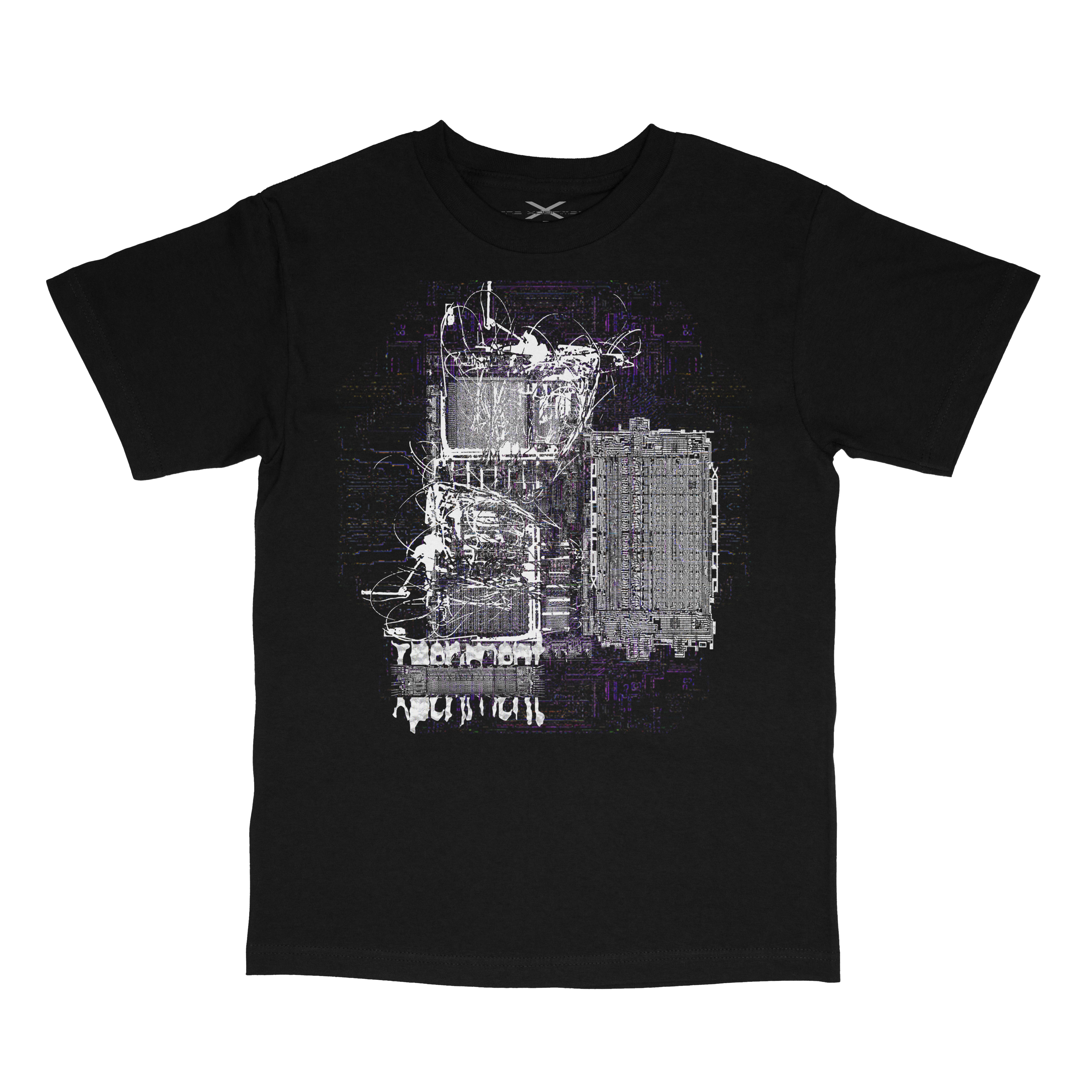 xperiment wiring t shirt - front