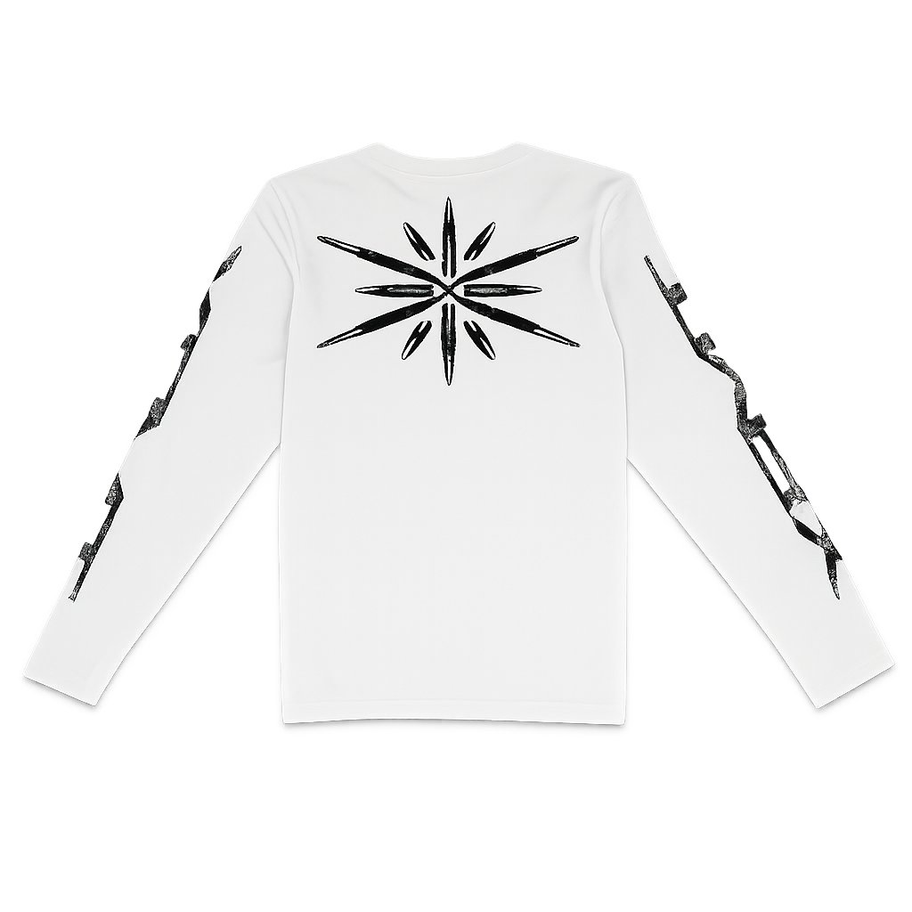xpmt wired longsleeve back - white