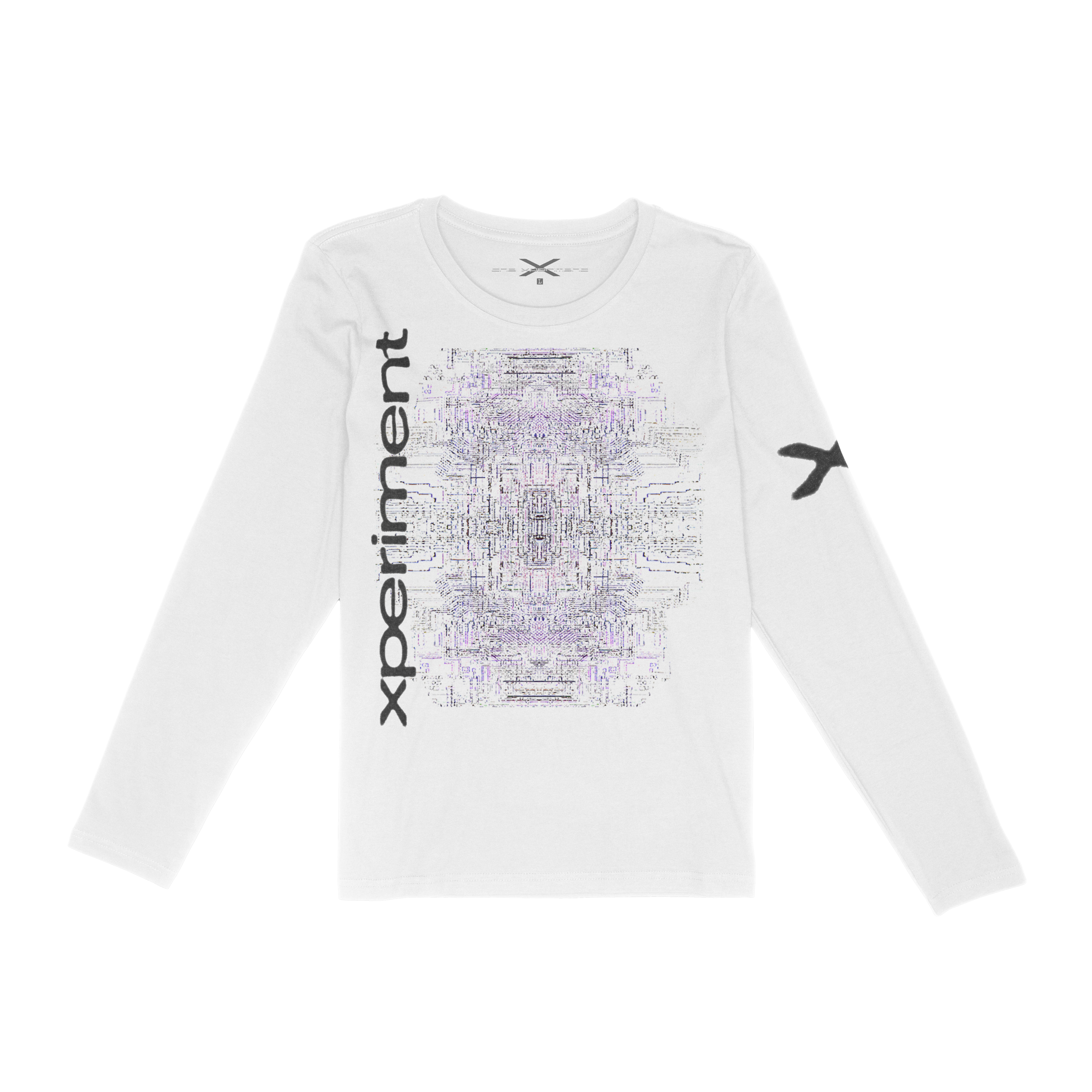 processing xperiment longsleeve - white